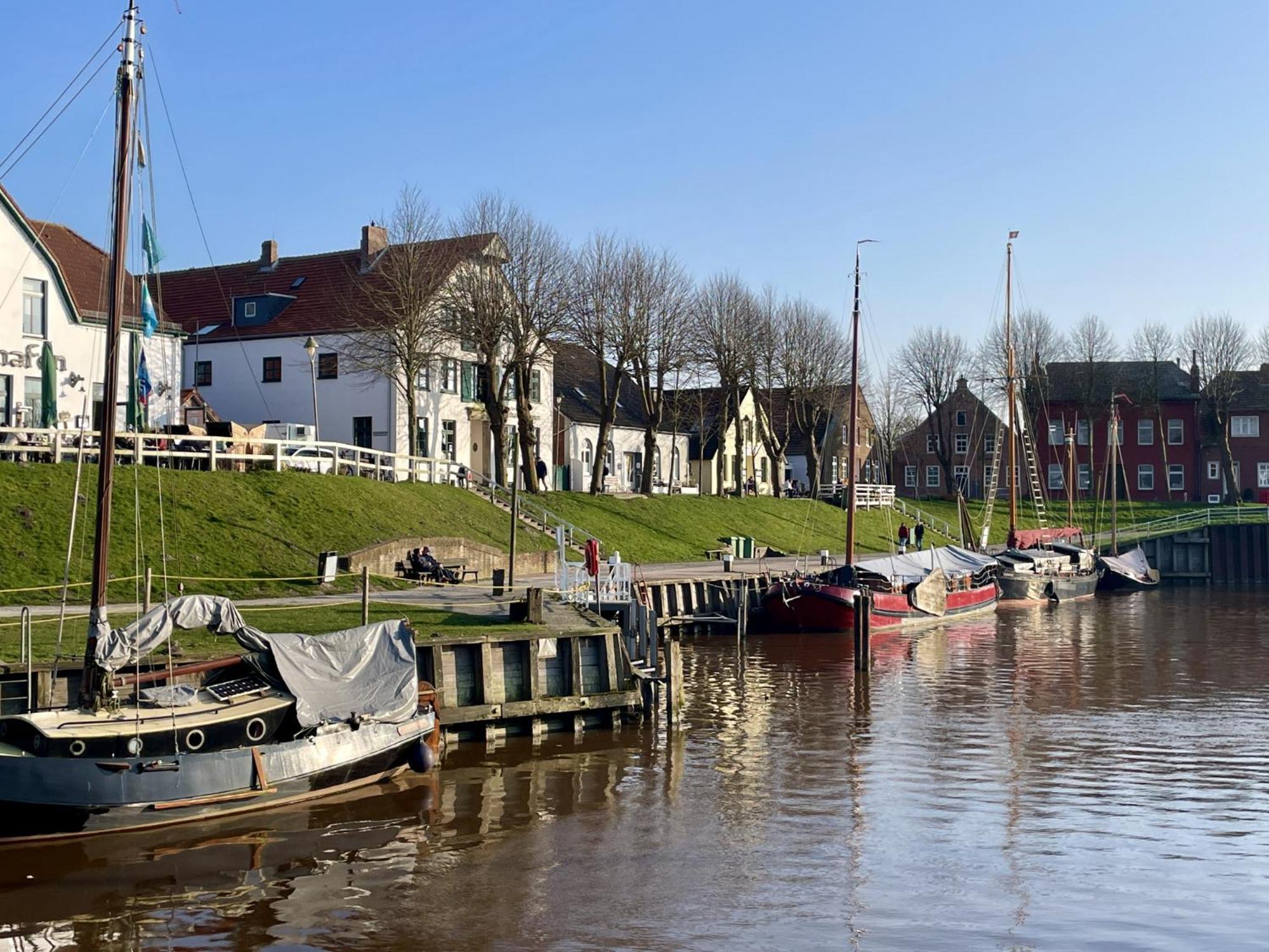 Flachland.Koje Carolinensiel Buitenkant foto